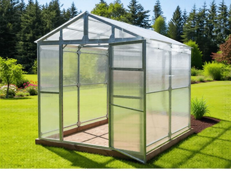 Теплица СПР Домик Краб '40ДК' 2 ширина (40ДК-1-2 2ш)